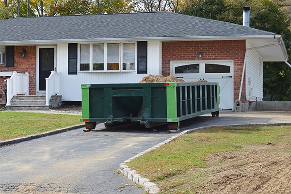 the cost of renting a residential dumpster for a week will depend on the size you choose